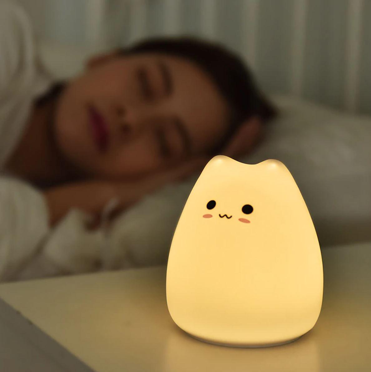 Luminária Gatinho Fofo Brilhante