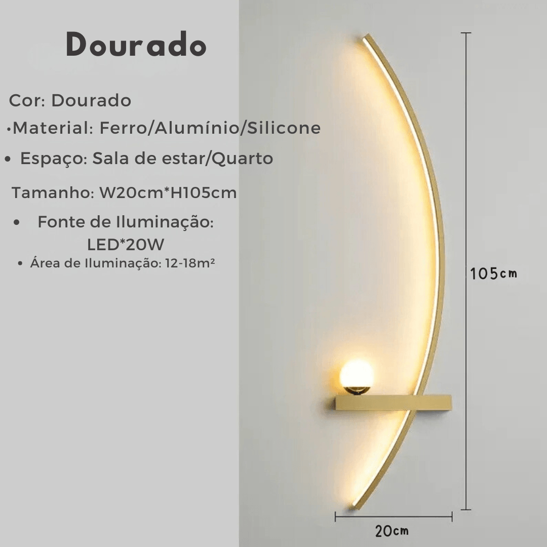 Arandela Sofisticada LED