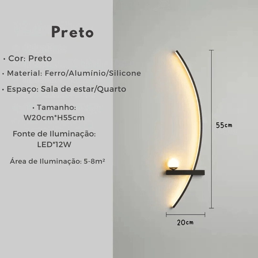 Arandela Sofisticada LED