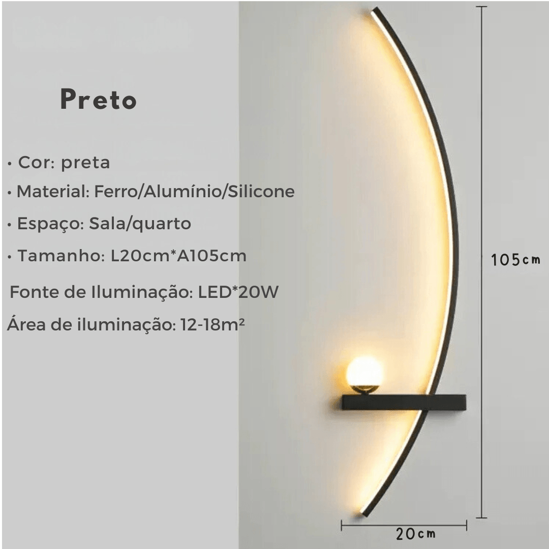 Arandela Sofisticada LED
