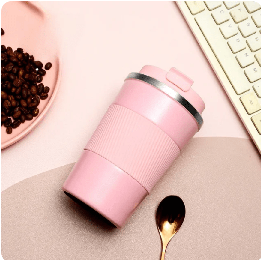 Caneca Térmica em Aço Inoxidável
