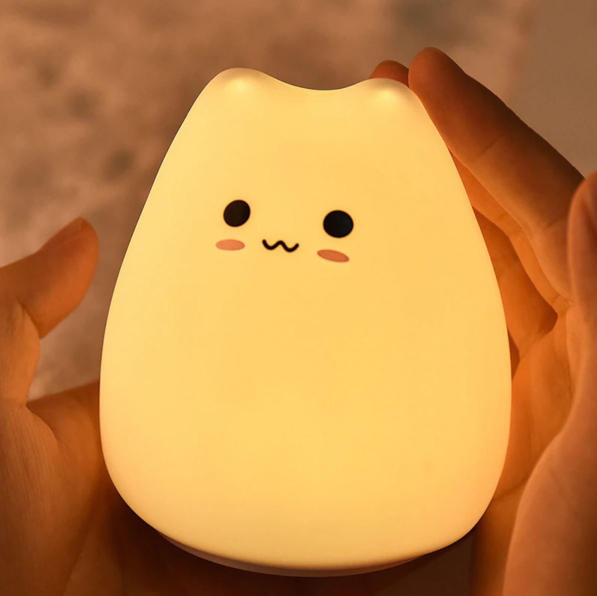 Luminária Gatinho Fofo Brilhante
