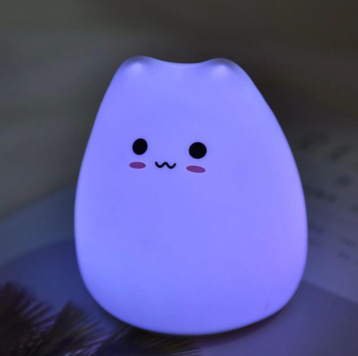 Luminária Gatinho Fofo Brilhante