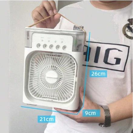 FreshAir - Mini Ventilador e Refrigerador Portátil - 3 em 1