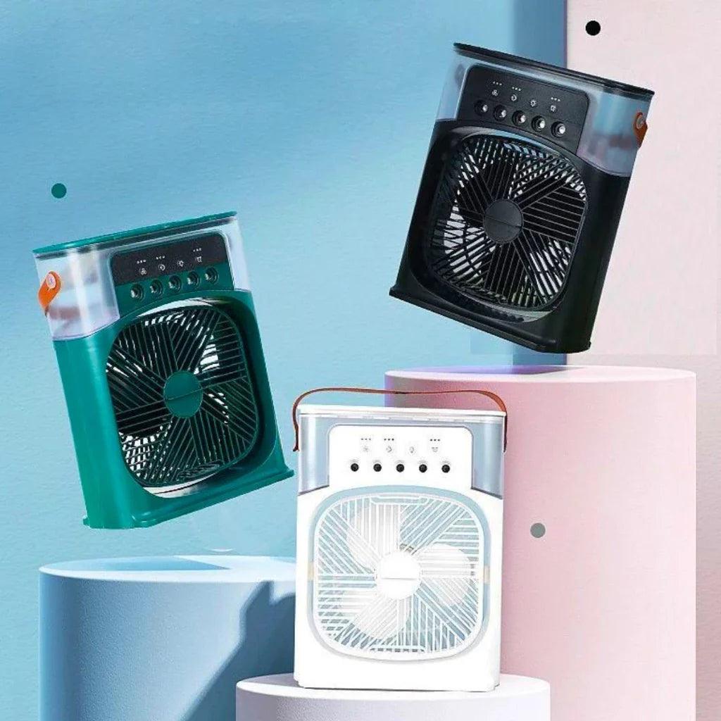 FreshAir - Mini Ventilador e Refrigerador Portátil - 3 em 1